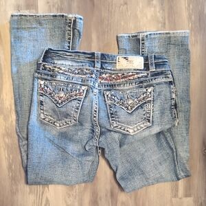 Miss Me Light Blue Boot CutLeg Jeans